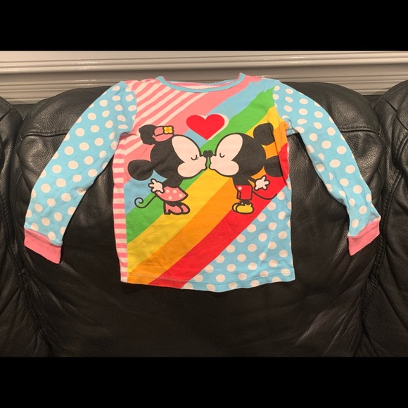 Disney Minnie & Mickey Mouse Pajama Set - Picture 2 of 7